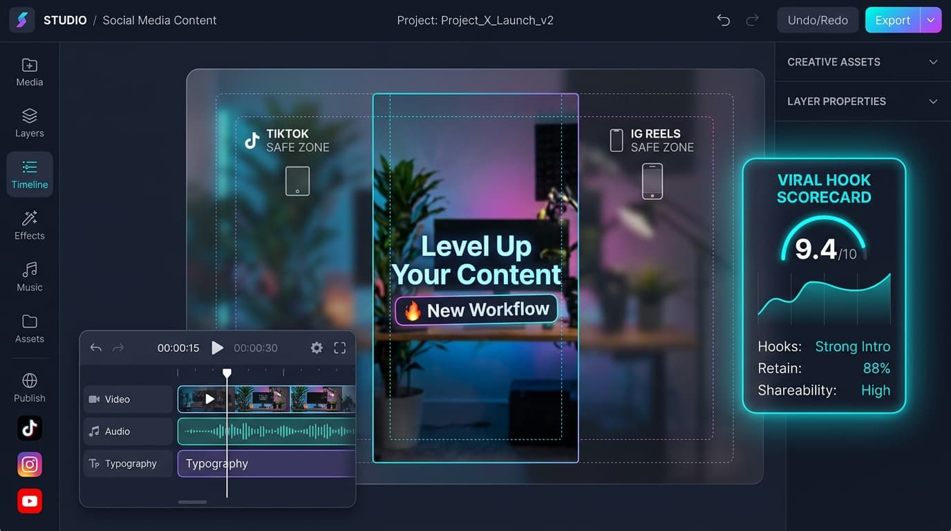 URViral Intelligent Studio Interface